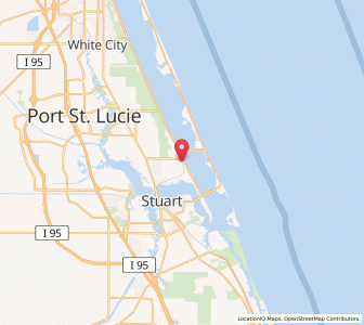 Map of Ocean Breeze Park, Florida