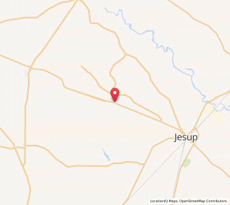 Map of Odum, Georgia
