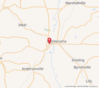 Map of Oglethorpe, Georgia