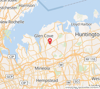 Map of Old Brookville, New York