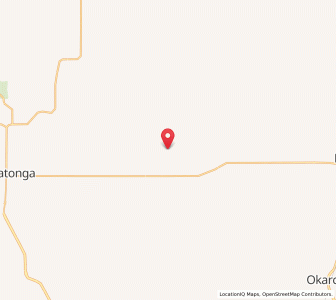 Map of Omega, Oklahoma