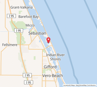 Map of Orchid, Florida