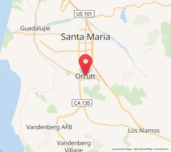 Map of Orcutt, California