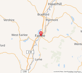 Map of Orford, New Hampshire