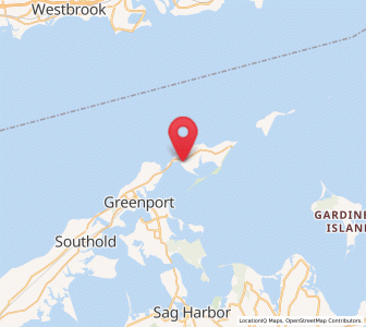 Map of Orient, New York