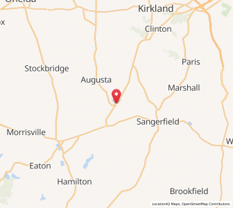 Map of Oriskany Falls, New York