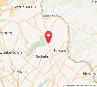 Map of Ottsville, Pennsylvania