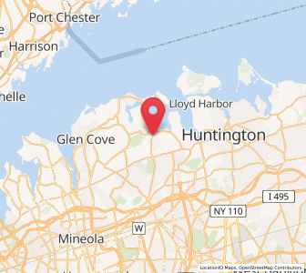 Map of Oyster Bay, New York