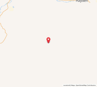 Map of Pagoda, Colorado