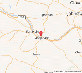 Map of Palatine Bridge, New York