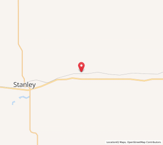 Map of Palermo, North Dakota