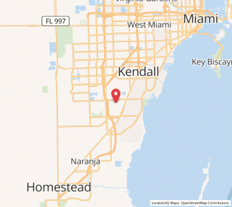 Map of Palmetto Estates, Florida