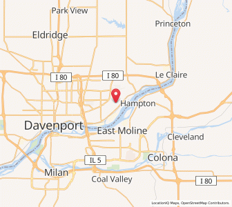 Map of Panorama Park, Iowa