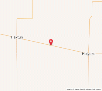 Map of Paoli, Colorado