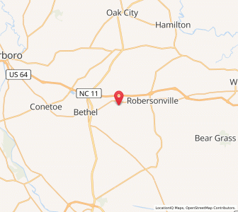 Map of Parmele, North Carolina
