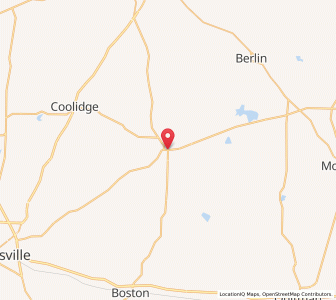 Map of Pavo, Georgia