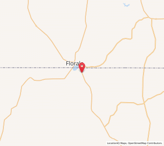 Map of Paxton, Florida