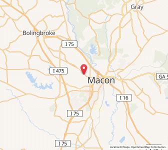 Map of Payne, Georgia