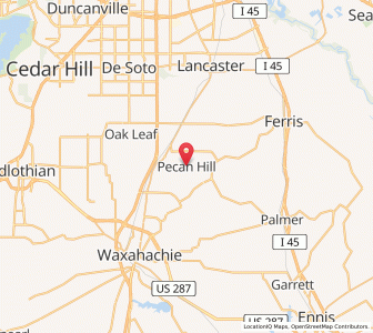 Map of Pecan Hill, Texas