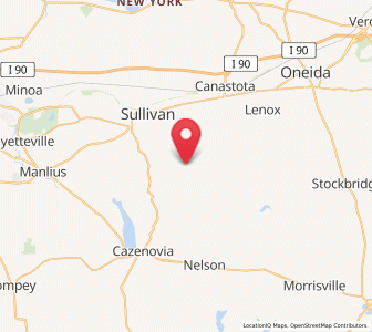 Map of Perryville, New York