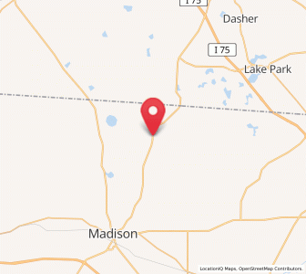 Map of Pinetta, Florida