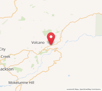 Map of Pioneer, California