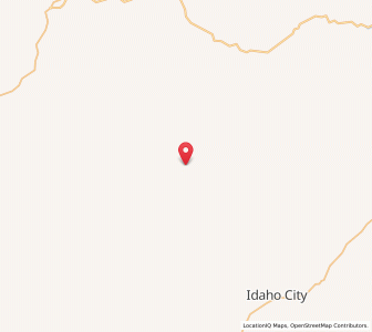 Map of Placerville, Idaho