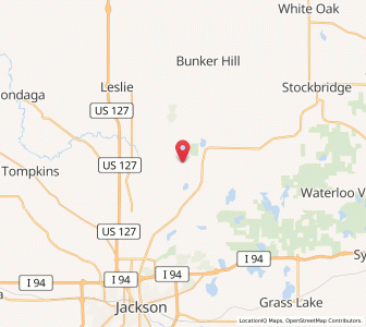 Map of Pleasant Lake, Minnesota