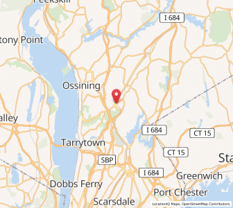 Map of Pleasantville, New York