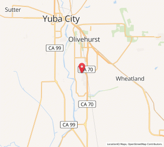 Map of Plumas Lake, California