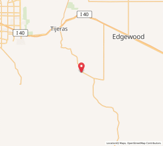 Map of Ponderosa Pine, New Mexico
