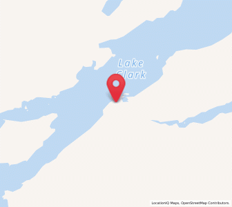 Map of Port Alsworth, Alaska