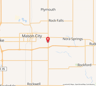 Map of Portland, Iowa