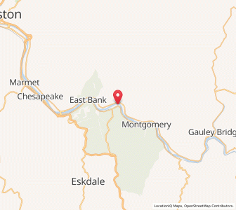 Map of Pratt, West Virginia