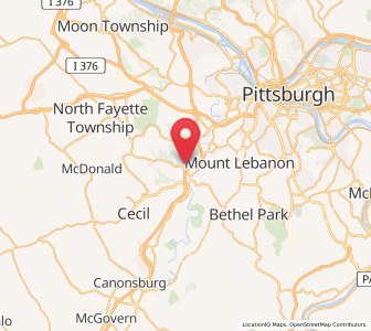 Map of Presto, Pennsylvania