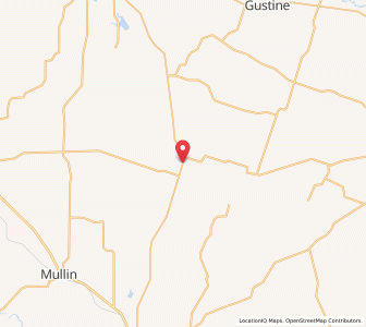 Map of Priddy, Texas