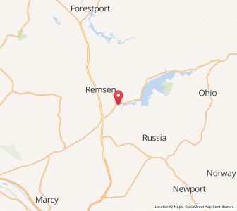 Map of Prospect, New York