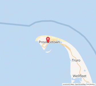 Map of Provincetown, Massachusetts