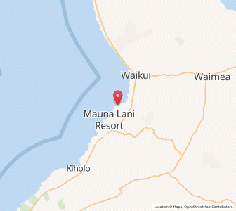 Map of Puako, Hawaii
