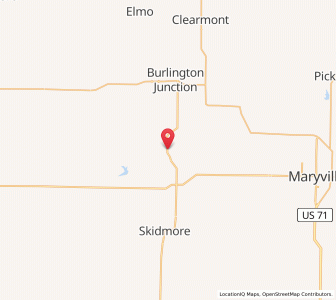 Map of Quitman, Missouri