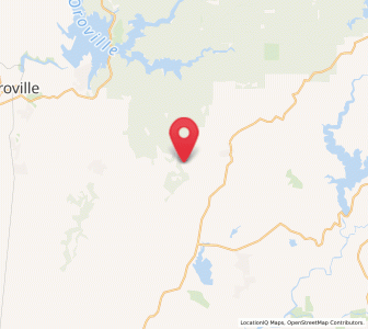 Map of Rackerby, California