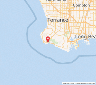 Map of Rancho Palos Verdes, California