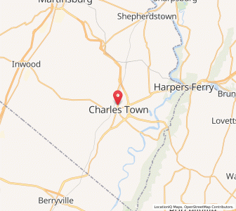 Map of Ranson, West Virginia
