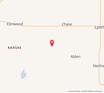 Map of Raymond, Kansas