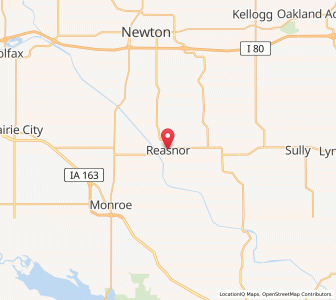 Map of Reasnor, Iowa