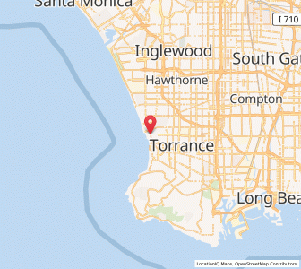 Map of Redondo Beach, California