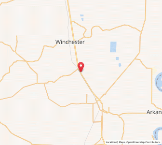 Map of Reed, Arkansas