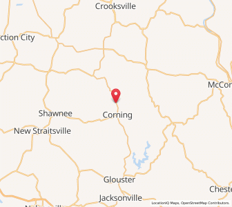 Map of Rendville, Ohio