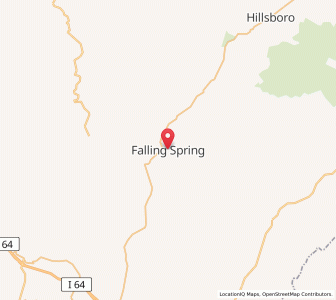 Map of Renick, West Virginia