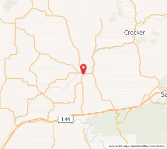 Map of Richland, Missouri